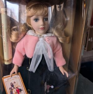 Authentic Vtg Handpainted Fine Porcelain Doll Dandee Collectors Choice NIOB